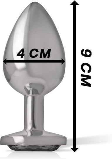 Intense Anal Plug Groß Schwarz