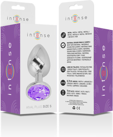 Intense Πρωκτική Σφήνα Small Violet