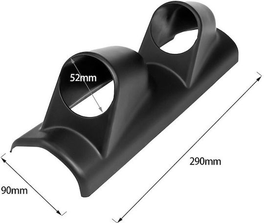Auto Gs Car Column Double Instrument Mount Column