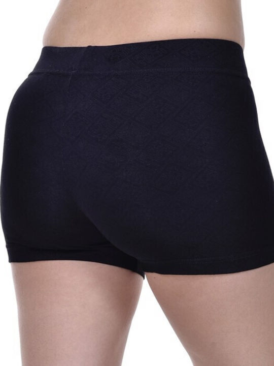 Firtech Damen Boxer Schwarz