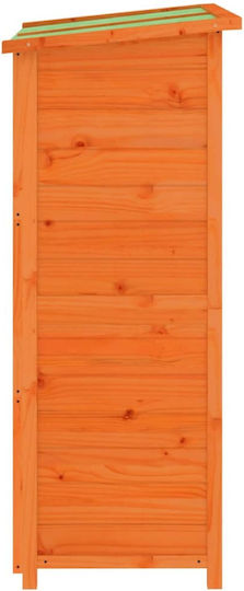 Wooden Garden Shed L0.83xW0.57xH1.4m