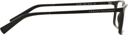 Armani Exchange Men's Acetate Prescription Eyeglass Frame Blue AX3027 8078
