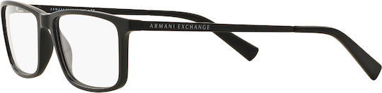 Armani Exchange Men's Acetate Prescription Eyeglass Frame Blue AX3027 8078