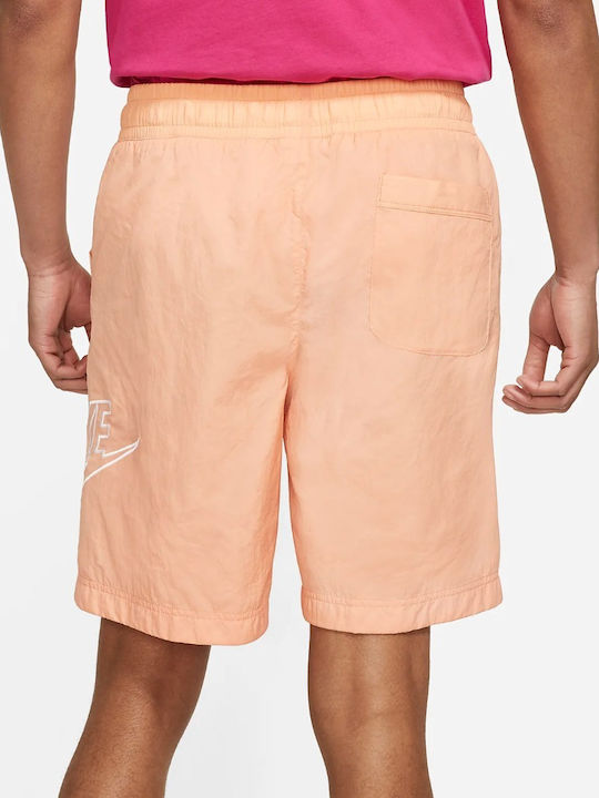 Nike Sportswear Alumni Men's Athletic Shorts Light Orange