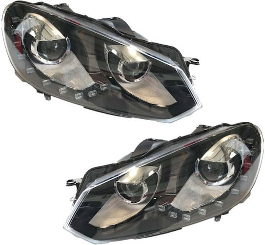 Carner Μπροστινά Φανάρια Led για Volkswagen Golf 2τμχ