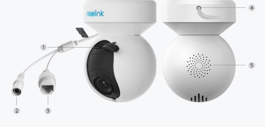 Reolink E1 v2 IP Überwachungskamera Wi-Fi 4K Wasserdicht mit Zwei-Wege-Kommunikation und Objektiv 2.8mm