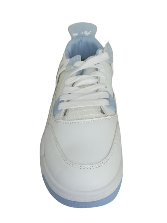 Farbenkombination Weiß Damen Sneakers Blue White