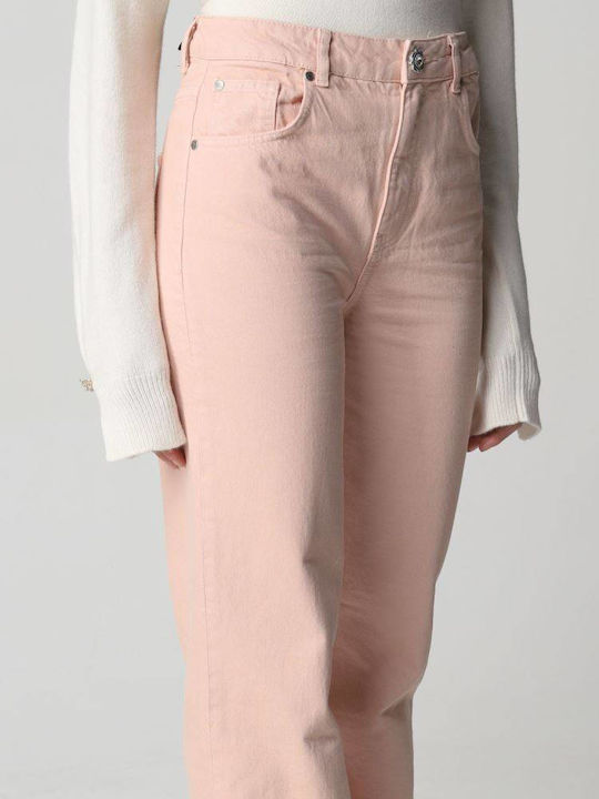 Women's Jean Trousers Pink
