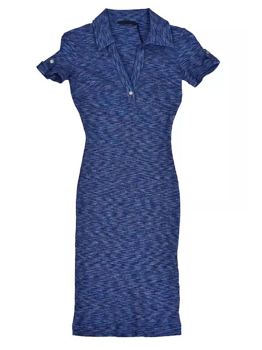 Guess Summer Mini Dress Blue