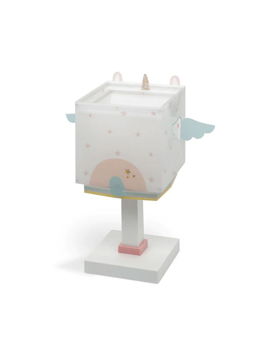 Ango Led Kids Portable Lamp White 13.5x29x13.5εκ.