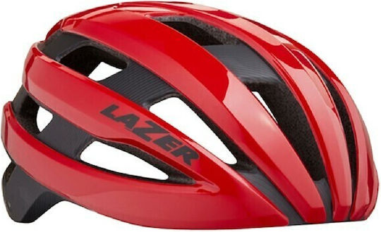 Lazer Sphere Road Bicycle Helmet with MIPS Protection Red