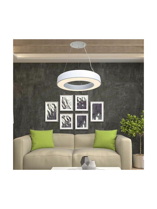 V-TAC Designer Pendant Light White LED with Natural White Light 60x100cm