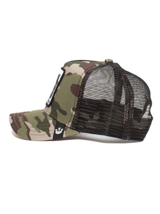 The Panther Jockey cu plasă Kaki Camuflaj