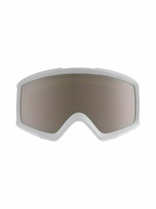 Burton Helix 2.0 Ski- & Snowboardbrille Erwachsene Weiß mit Linse Getönt in Gray Farbe