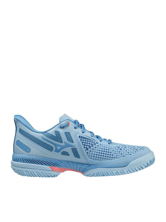 Mizuno Wave Exceed Tour 5 Tennisschuhe Tongelände Blau