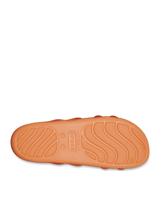 Splash Glossy Women's Flip Flops Orange