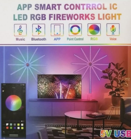 Waterproof Smart LED Strip Wi-Fi 12V RGB Light 5m Type SMD5050 with Remote Control & WiFi Controller
