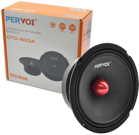 PerVoi Автомобилен Високоговорител CTC-603A 6.5" с 250W RMS (Среден клас)