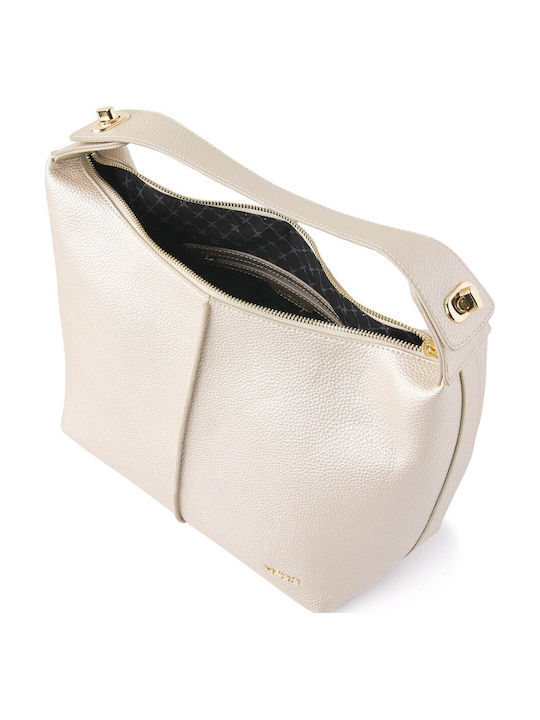 Damentasche Schultertasche Beige