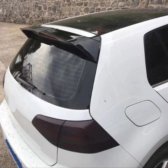 Car Rear Spoiler Roof Vw Golf Vii 7-7.5 12-20 Oettinger Look Simple Version Black Glossy