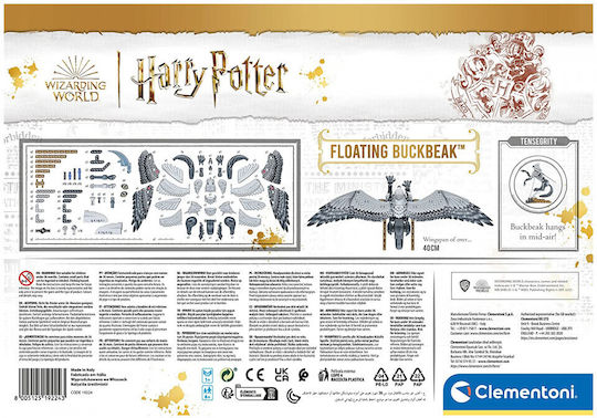 Clementoni Plastic Construction Toy Harry Potter Buckbeak for Children 8+ years old+ Years