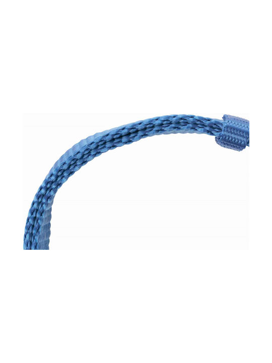 Trixie Premium Hundehalsband in Blau Farbe Mittel / Klein 15mm x 30 - 45cm