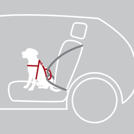 Trixie Seatbelt Car for Dog Large 70-90cm/25mm Black