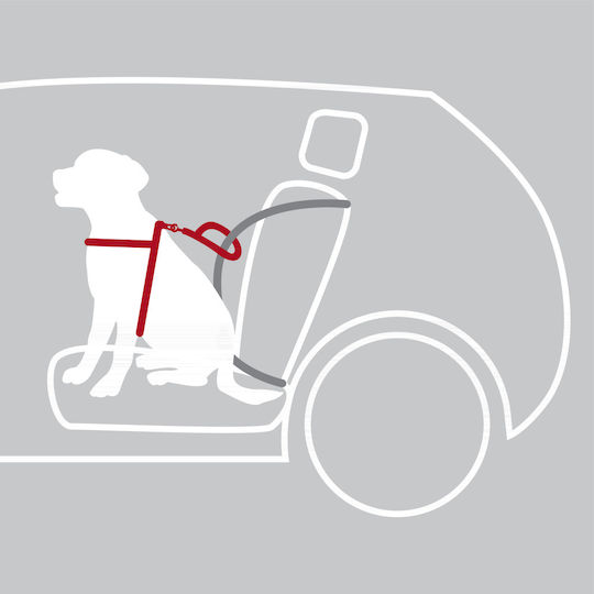 Trixie Seatbelt Car for Dog Large 70-90cm/25mm Black