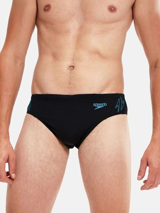 Speedo Herren Badebekleidung Slip Schwarz