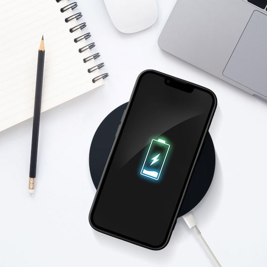 Sonique Card Umschlag Rückseite Silikon mit Kartenhalter Schwarz (Redmi Note 12 5G / Poco X5 5G)