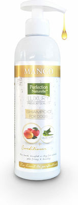 Perfection Naturelle Luxury Dogs Șampon pentru câini cu balsam Mango și Aloe 400ml LD238