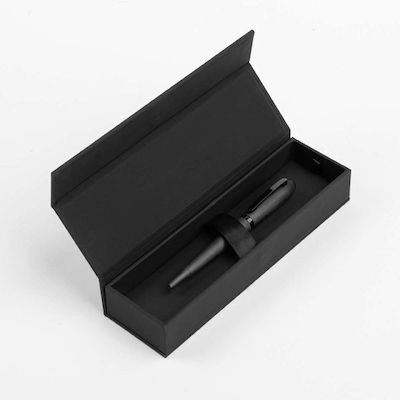 Hugo Boss Pen Ballpoint with Black Ink Contour Brushed Black