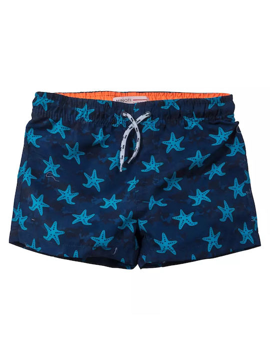 Minoti Kinder Badeanzug Badeshorts Blau