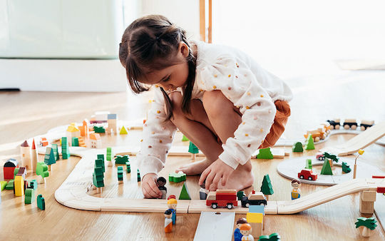 Plan Toys Περιπολικό Αυτοκινητάκι Αστυνομικό για 3+ Ετών
