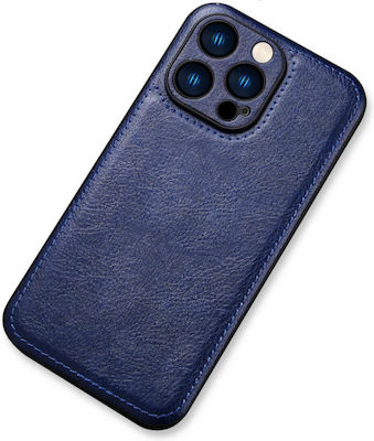 Bodycell Prestige Umschlag Rückseite Leder Blau (iPhone 13 Pro Max) BJ-00034