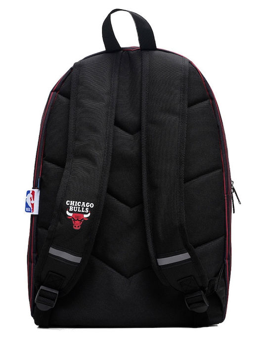 Back Me Up School Bag Backpack Junior High-High School Black with Water Bottle Holder 25Liters