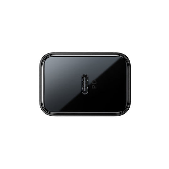Joyroom Φορτιστής με Θύρα USB-C και Καλώδιο USB-C - Lightning 20W Power Delivery Μαύρος (JR-TCF06)