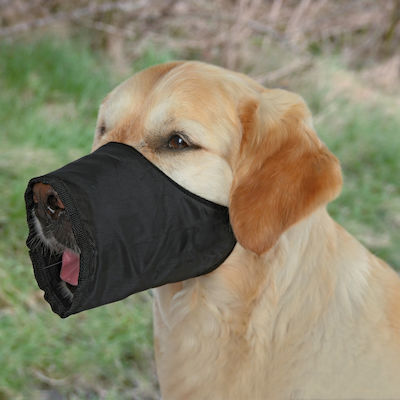 Trixie Dog Muzzle XSmall 12cm No1 Black Nylon Fabric