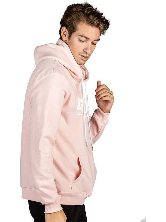 Sweatshirt Mit Rosa Kapuze