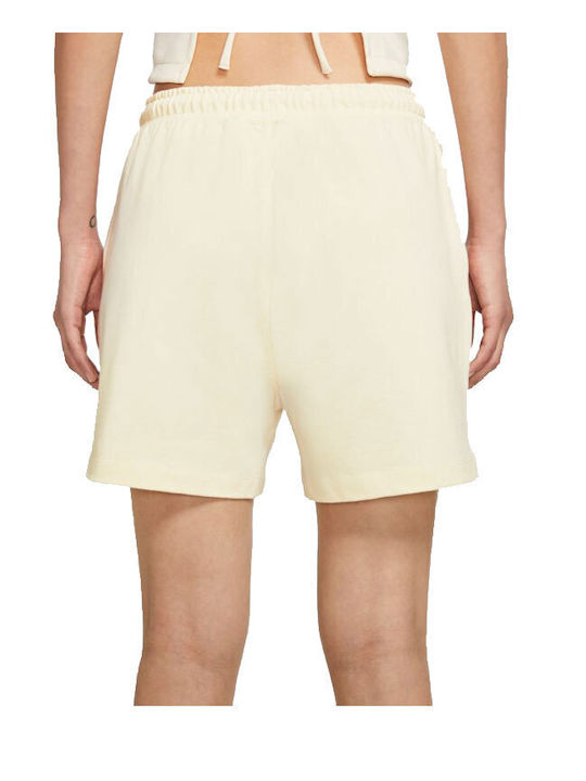 Nike Sportswear Women's High-waisted Sporty Shorts Yellow