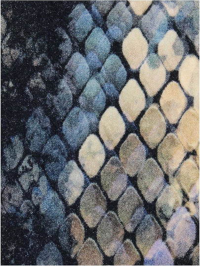 ArteLibre ArteLibre Velvet Blue Sofa Cushion 40x60cm