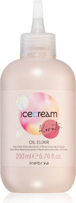 Inebrya Ice Cream Keratin Haaröl zur Nährung mit Keratin 200ml