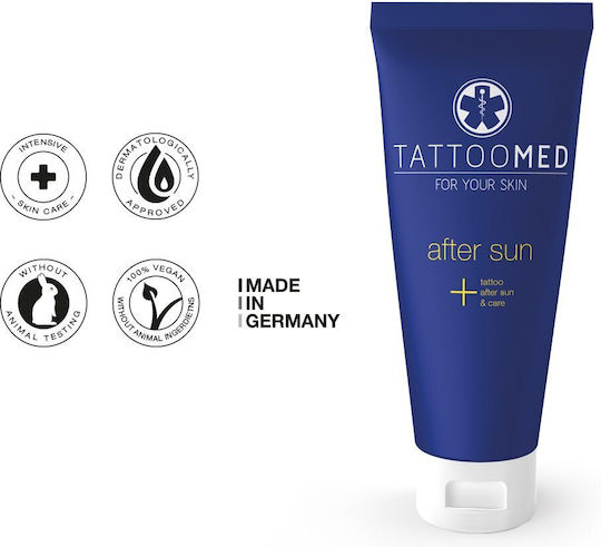 Tattoomed After Sun Creme für Verbrennungen & Narben 100ml