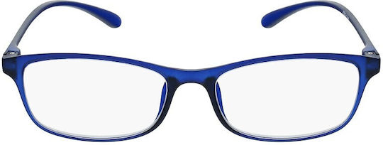 Silac Lesebrille +2.25 in Blau Farbe 7604