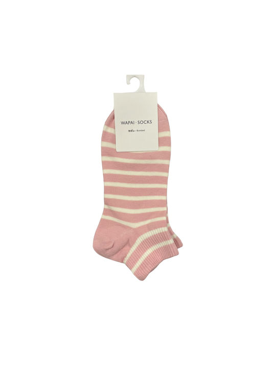 WAPAI Women's Socks Pink- 773108-4