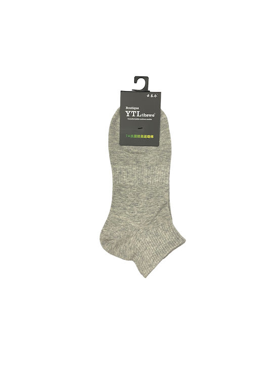 YTL Men's Grey Socks - 71700