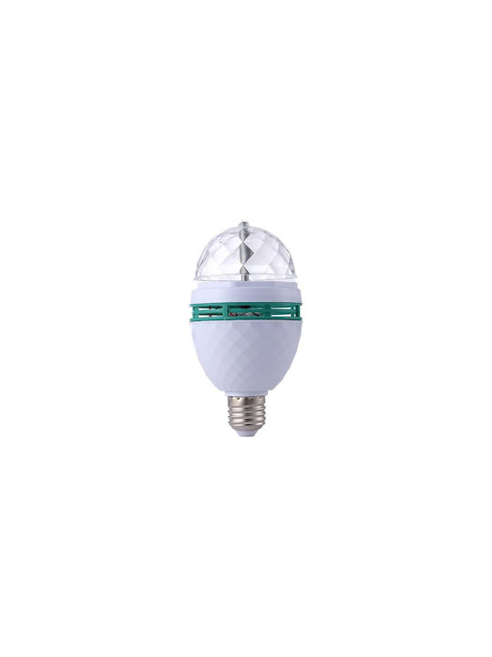 Lustră Decorativă Lumină de petrecere cu Soclu pentru Bec E27 Alb