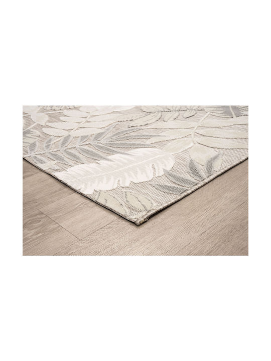 Newplan 65256B Summer Bedroom Rug Set Wicker Garden Beige 3 Pieces [2x(67x140cm)-1x(67x210cm)]