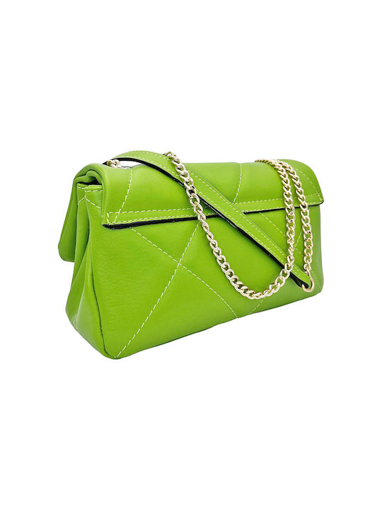 Savil Leather Women's Bag Shoulder Green