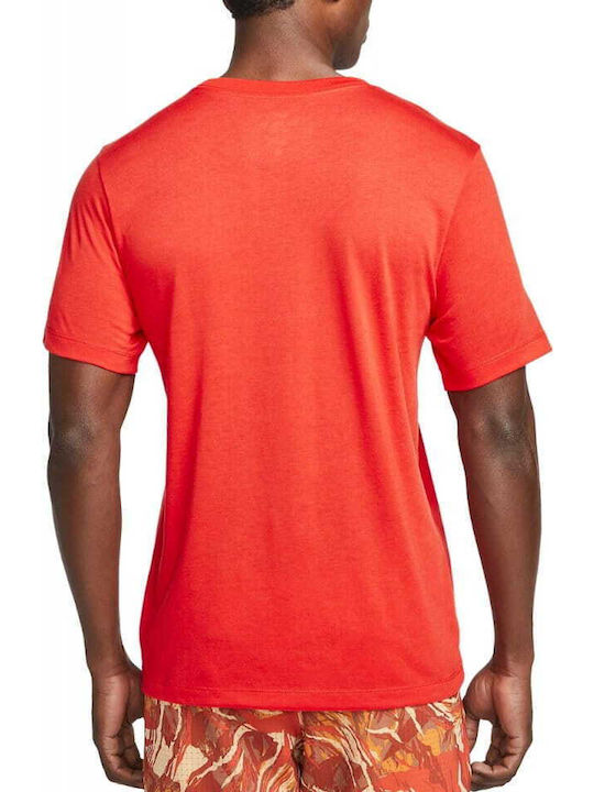 Nike Men's Short Sleeve T-shirt Red